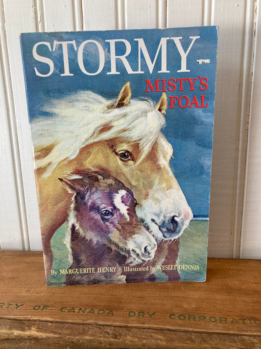 Stormy, Misty’s Foal by Marguerite Henry, paperback, 1972