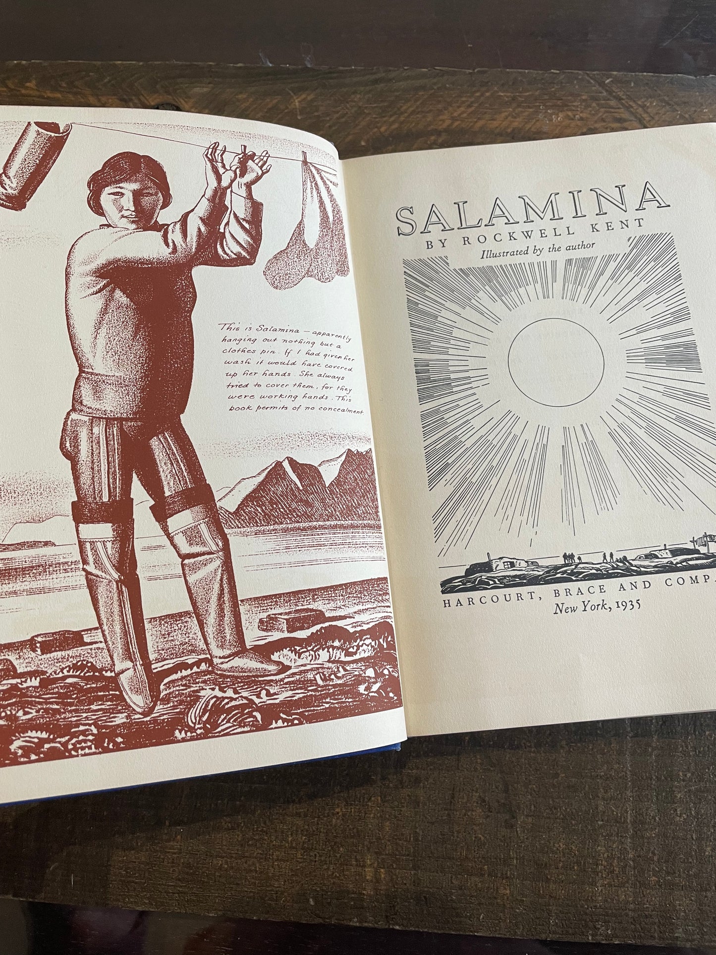 Salamina by Rockwell Kent (1935, 1st Edition)