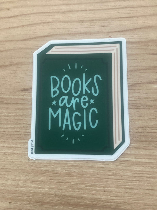 Books are Magic Sticker