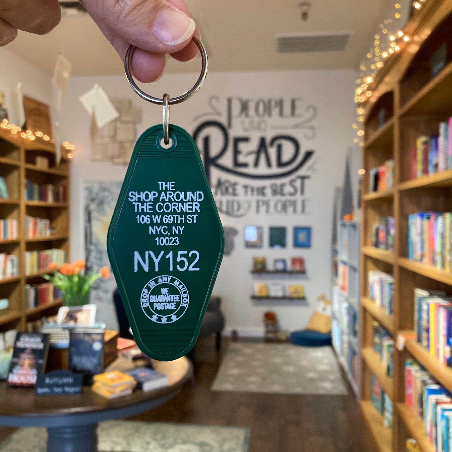 The Shop Around the Corner Keychain