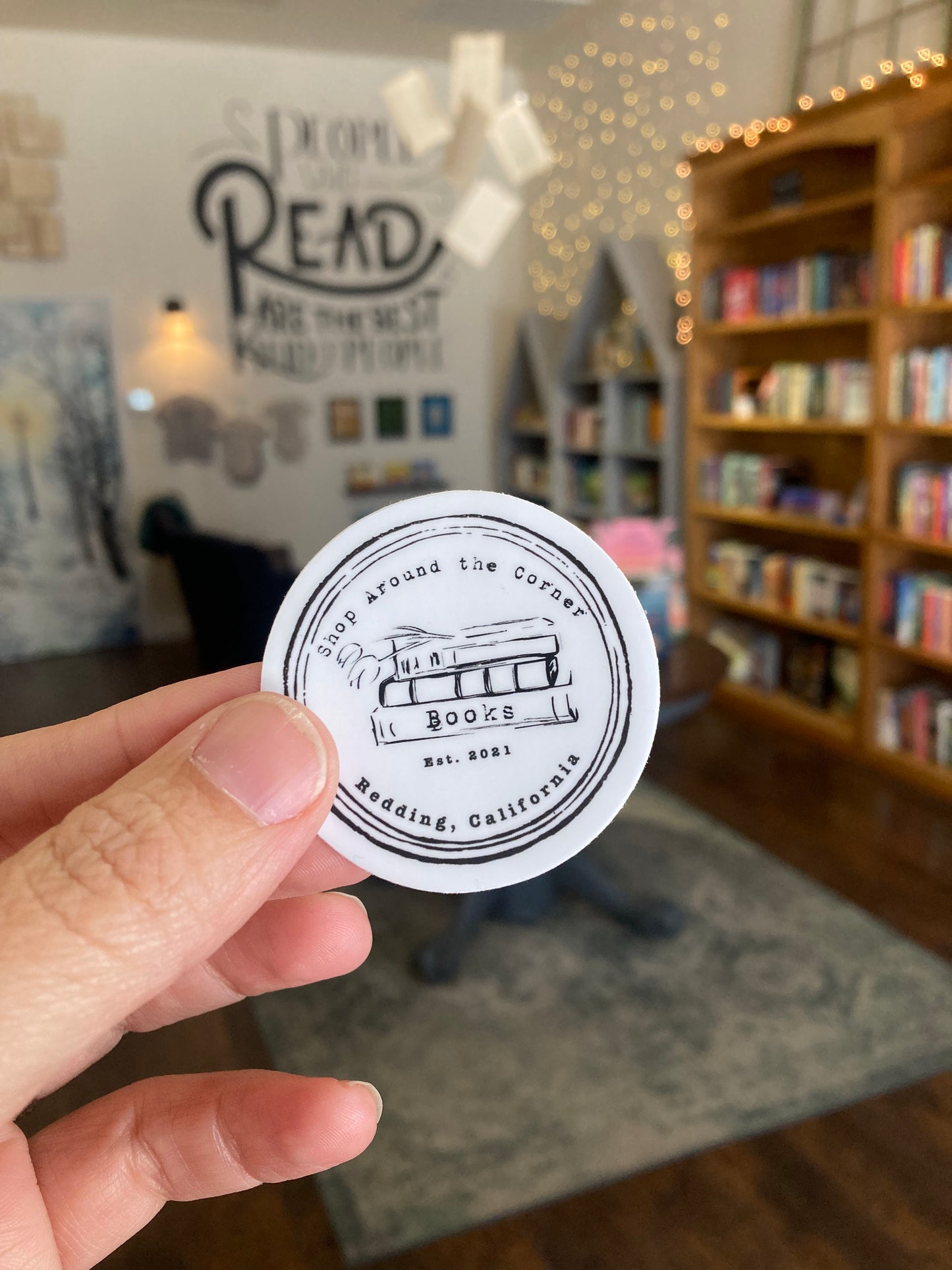 Shop Around the Corner Redding Sticker