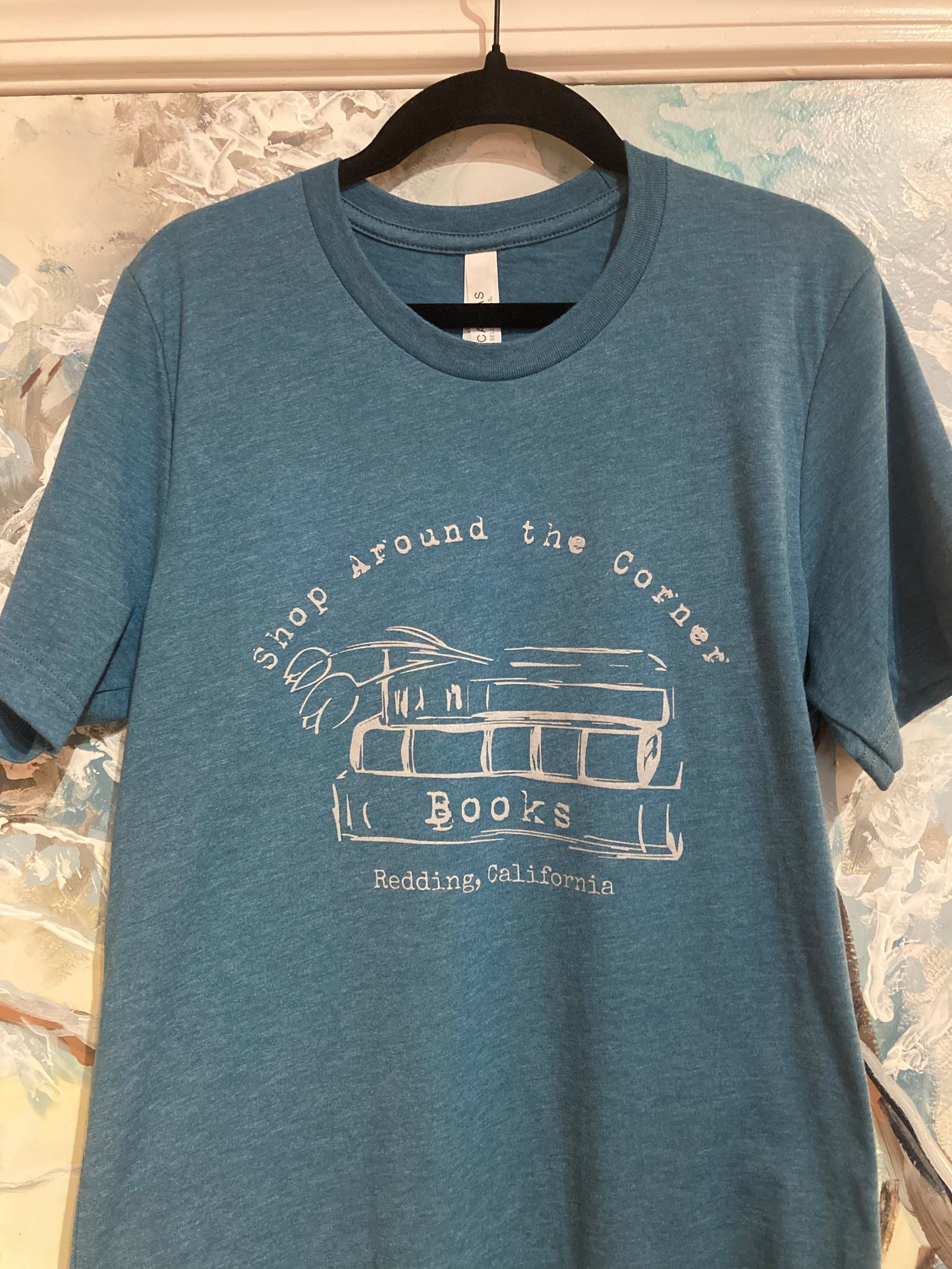 Shop Around the Corner Books Redding T-shirt