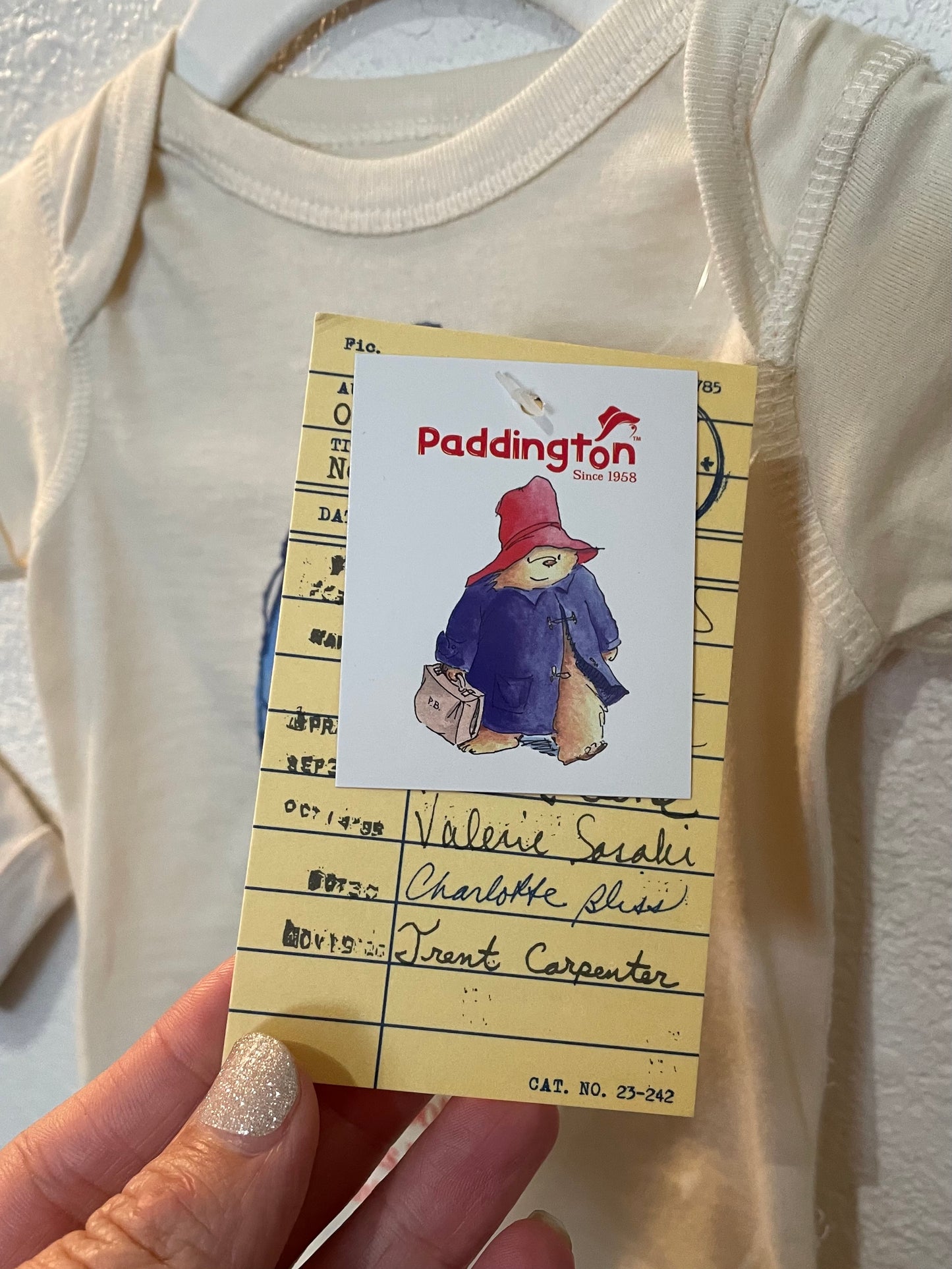 Paddington Bear Onesie