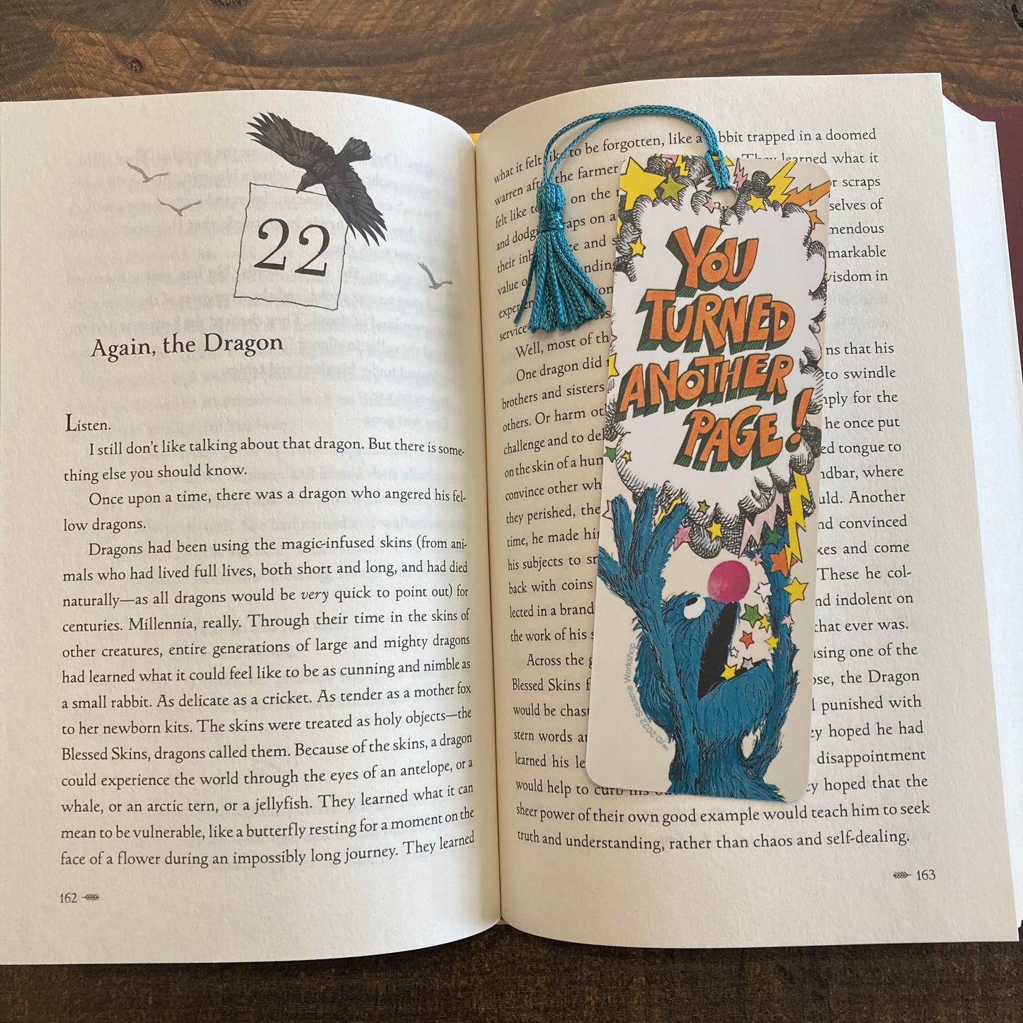 You Turned the Page! Bookmark