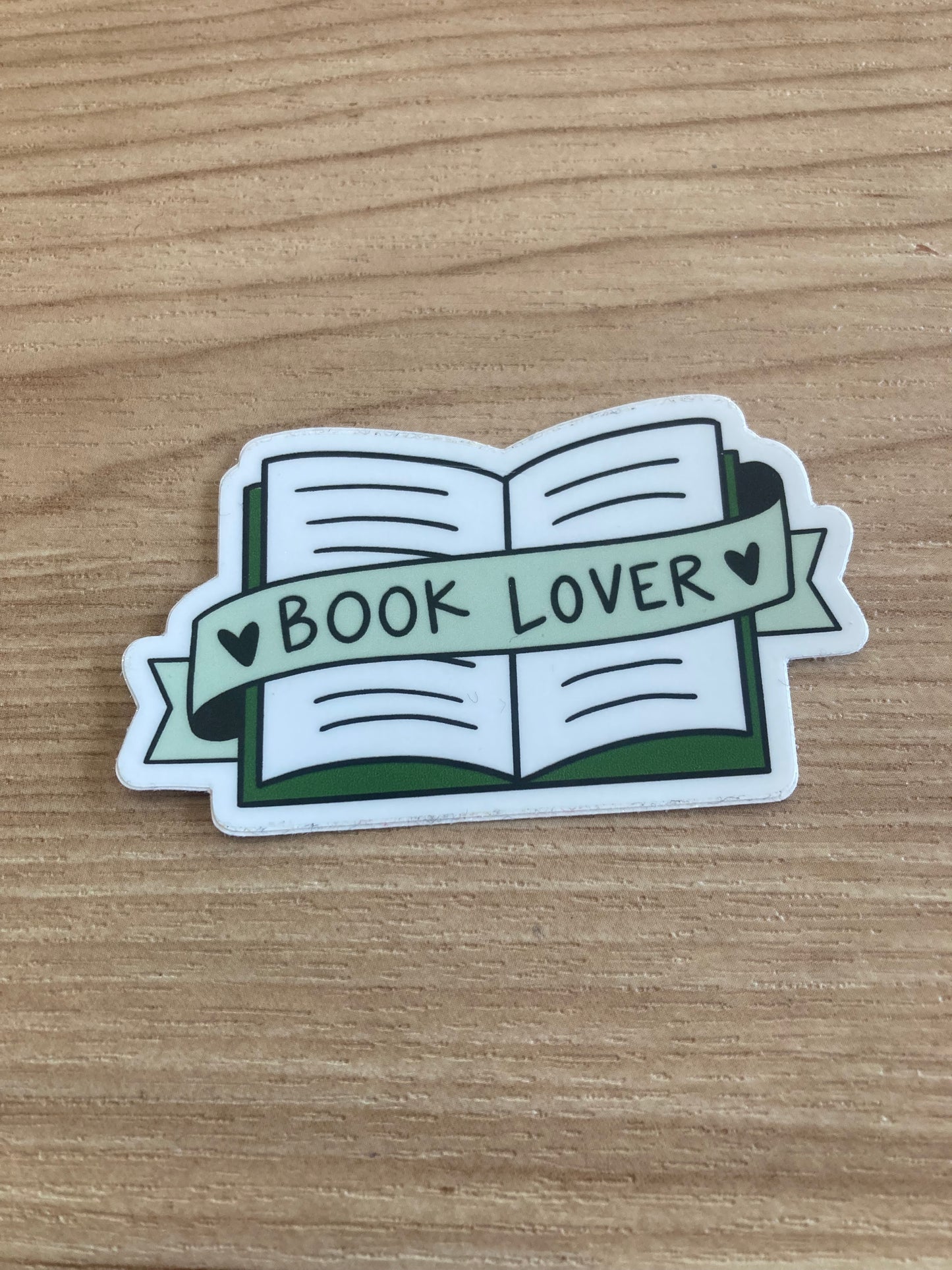 Book Lover Sticker