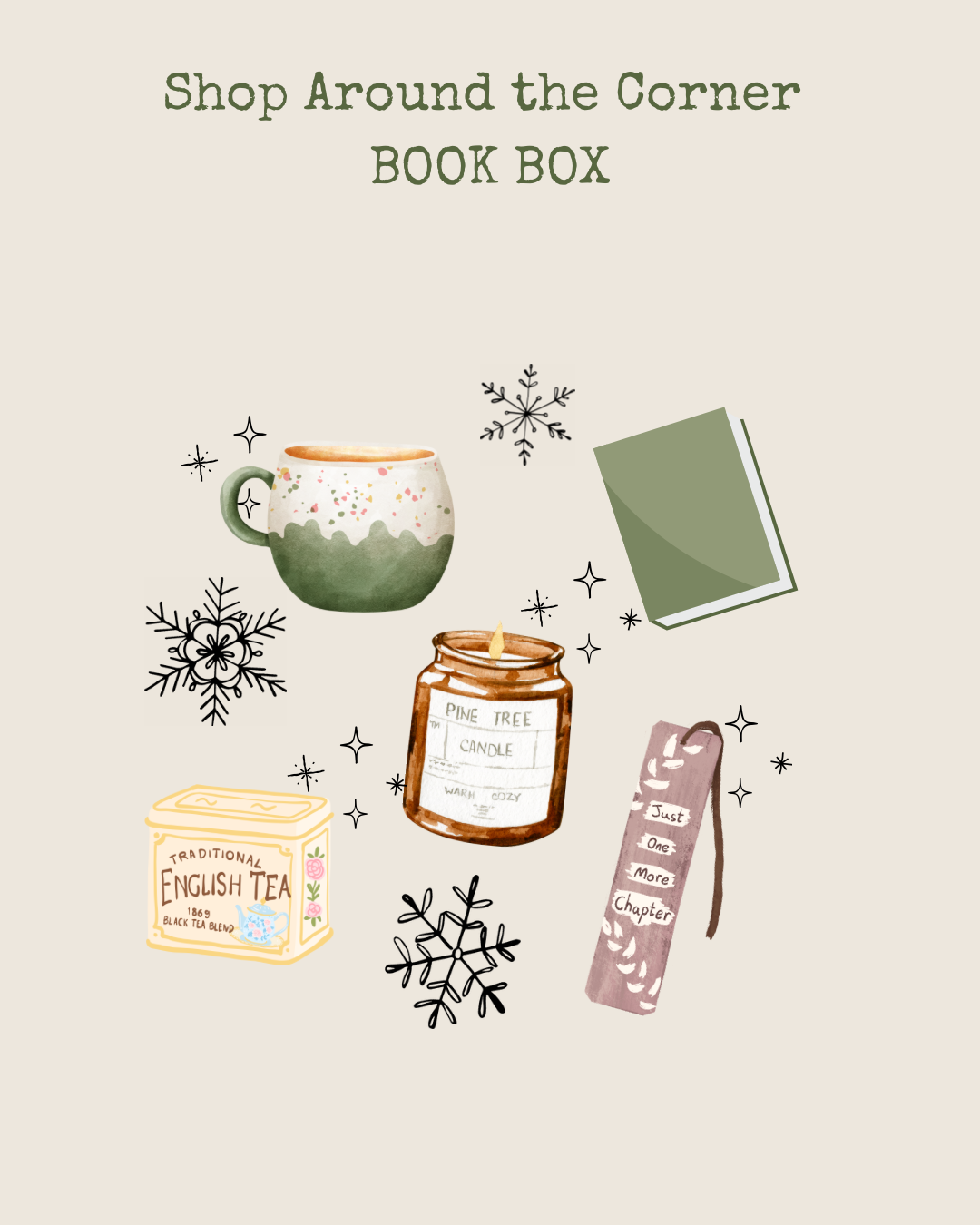 ***Coming Soon*** Shop Around the Corner Book Box (Winter)