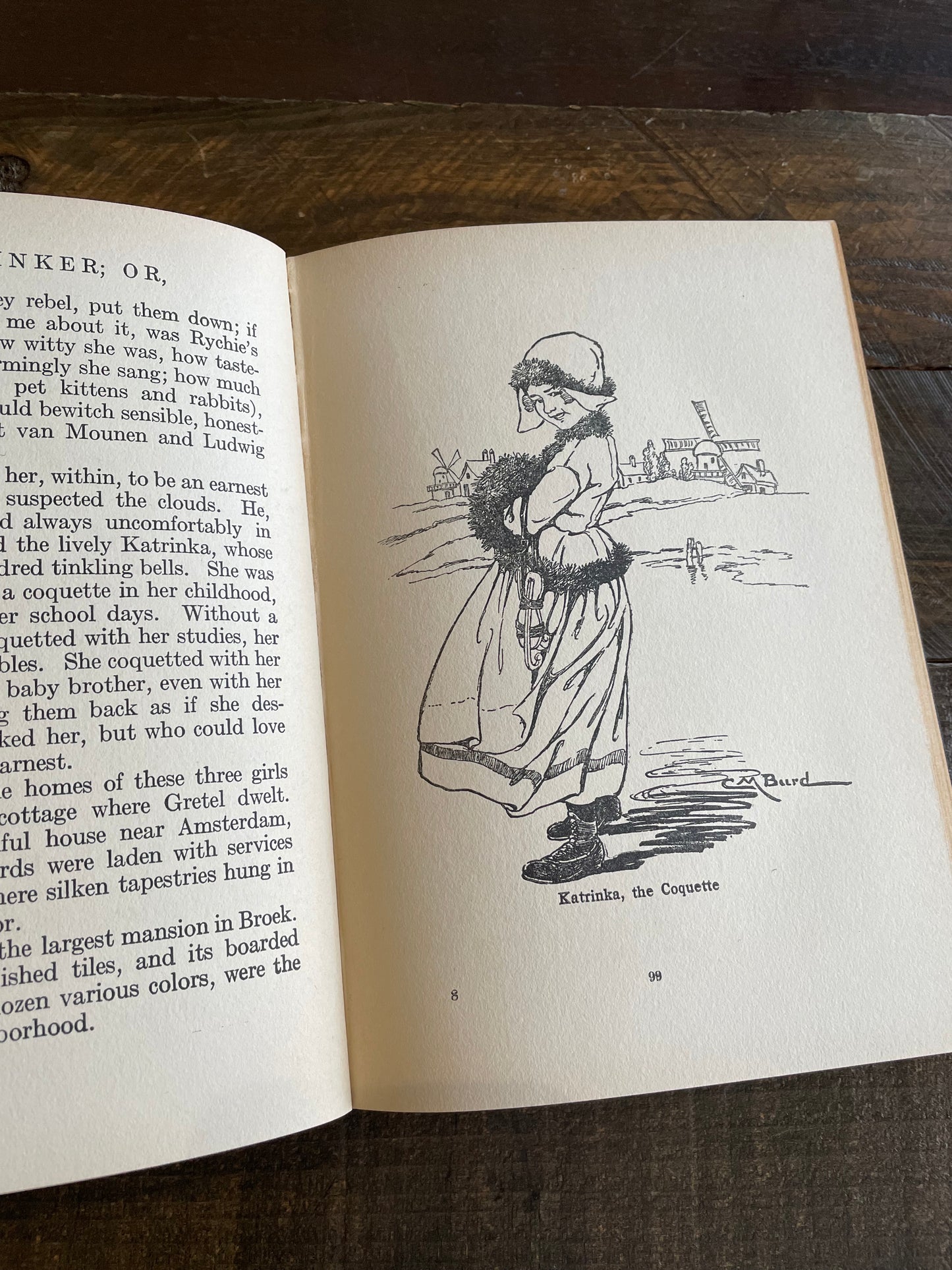 Hans Brinker or The Silver Skates by Mary Mapes Dodge, 1925