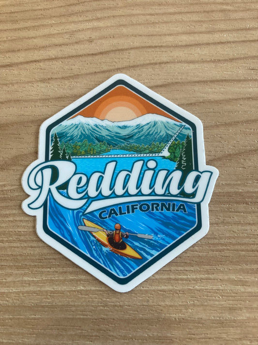 Redding, California Sticker