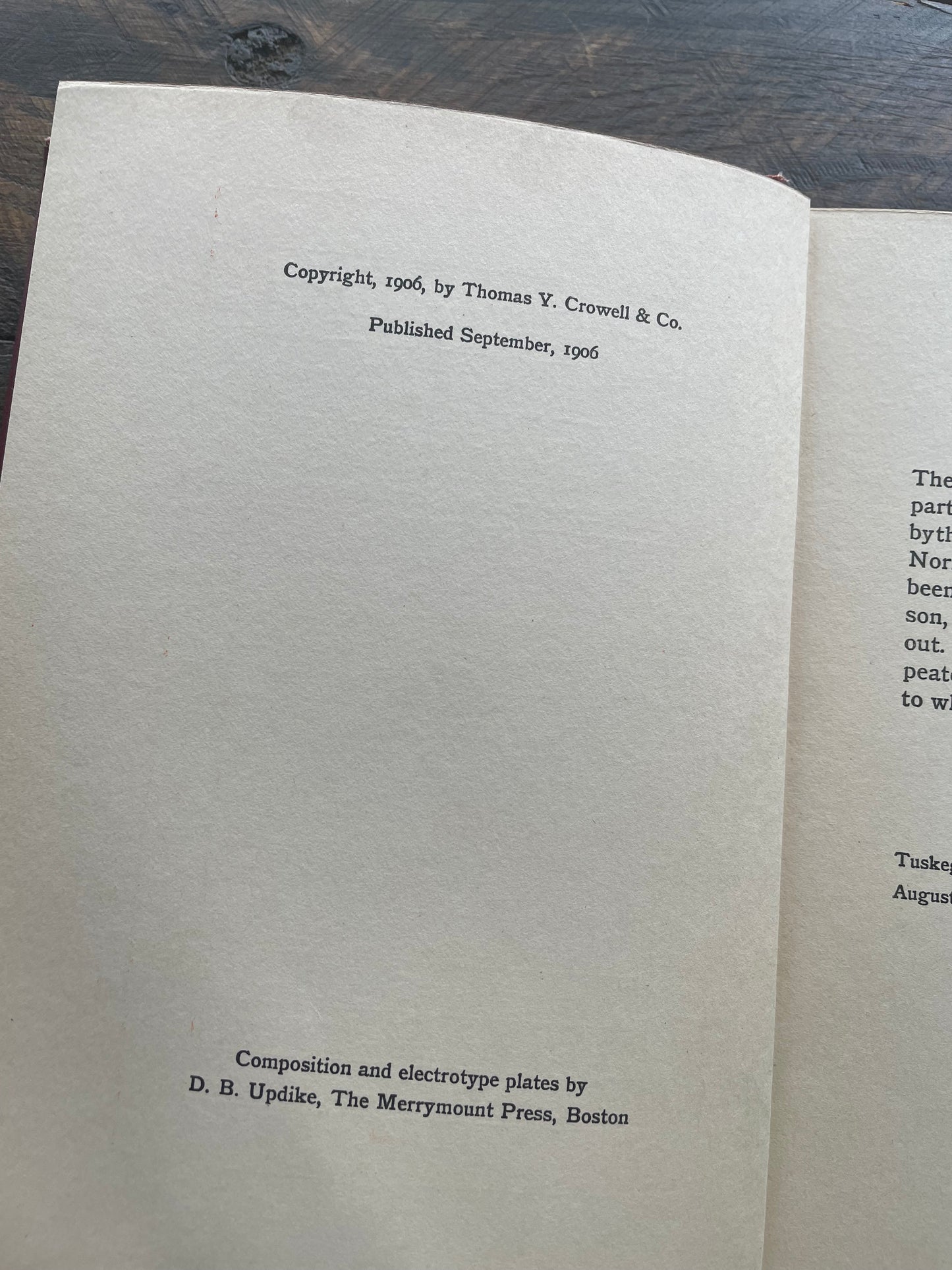 Putting the Most Into Life by Booker T. Washington, 1st Edition 1906