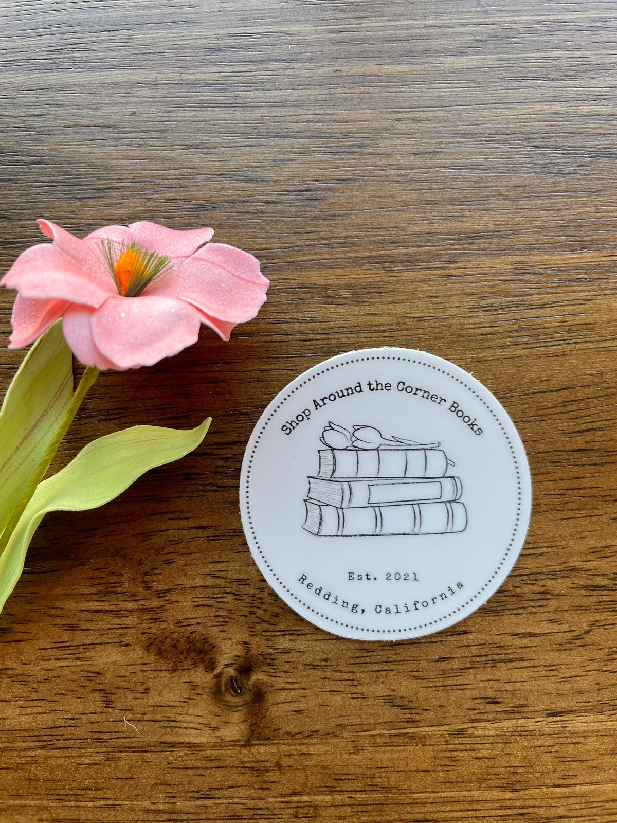 Redding Sticker Shop Around the Corner Redding Sticker – Shop Around the Corner Books