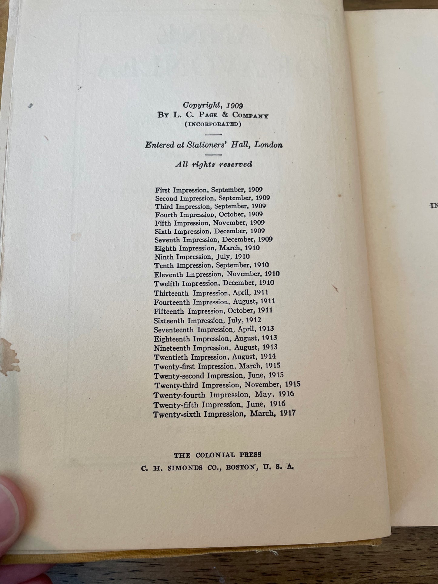 Anne of Avonlea by L.M. Montgomery—First Edition