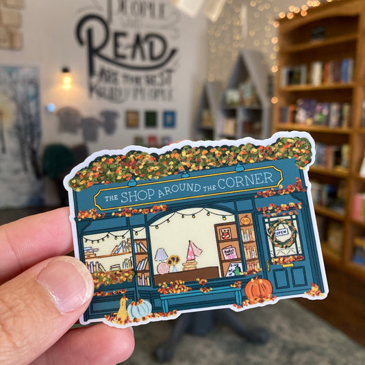 The Shop Around the Corner Sticker