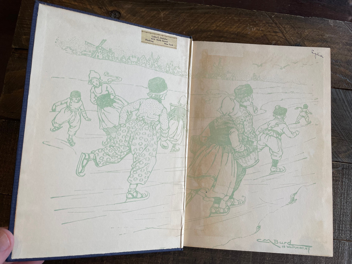 Hans Brinker or The Silver Skates by Mary Mapes Dodge, 1925