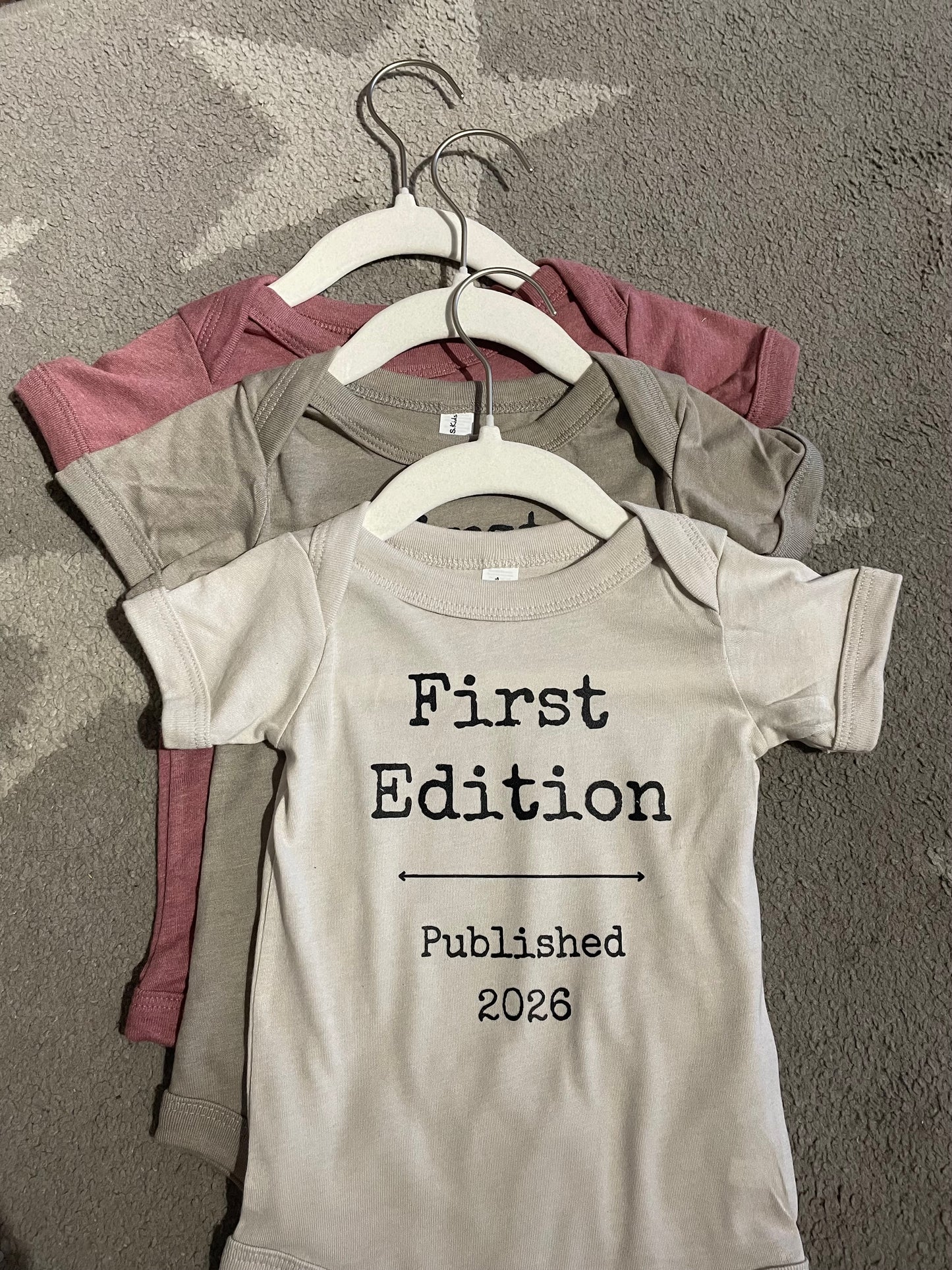 First Edition Onesie
