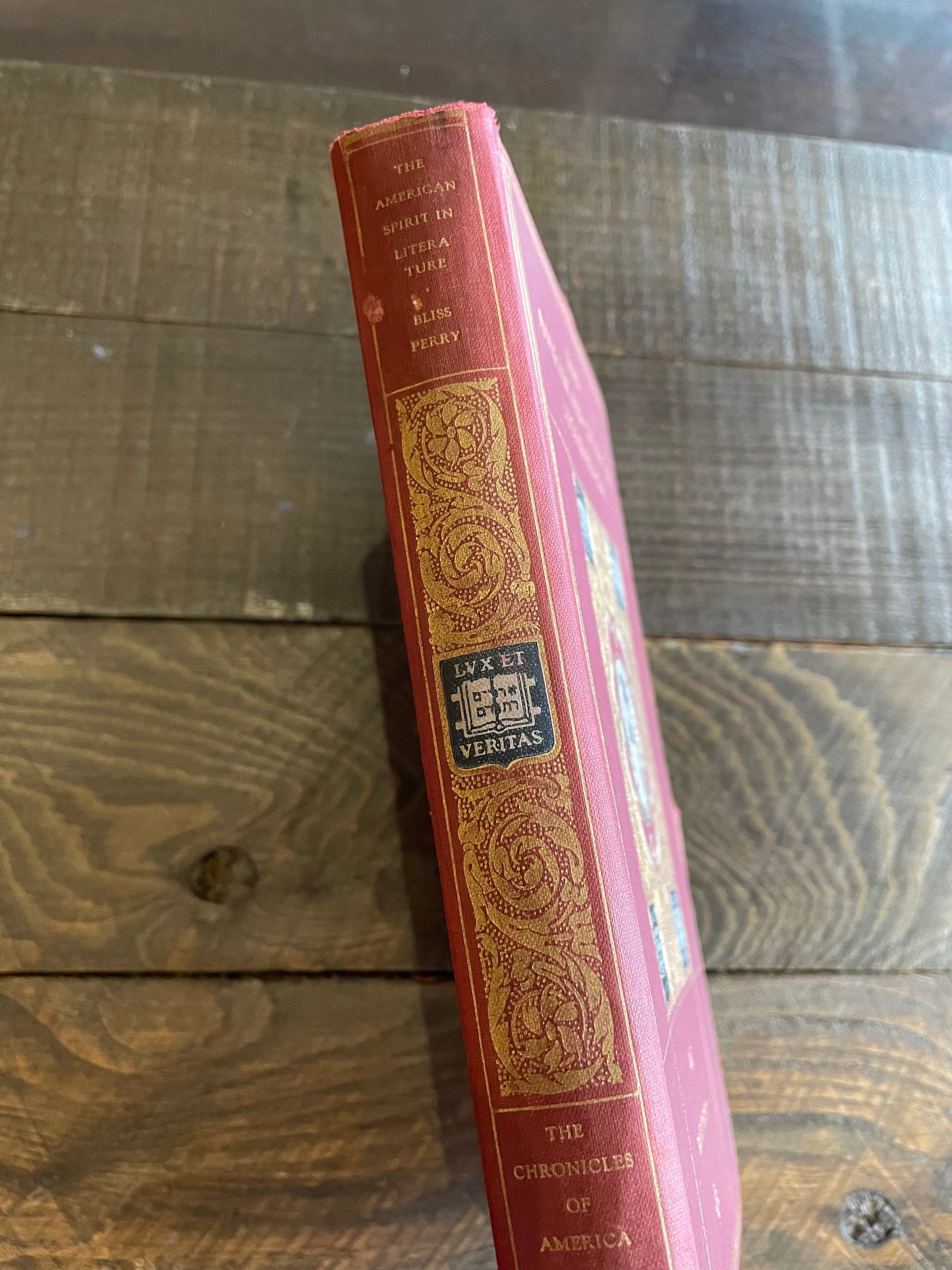 The American Spirit in Literature by Bliss Perry, 1918