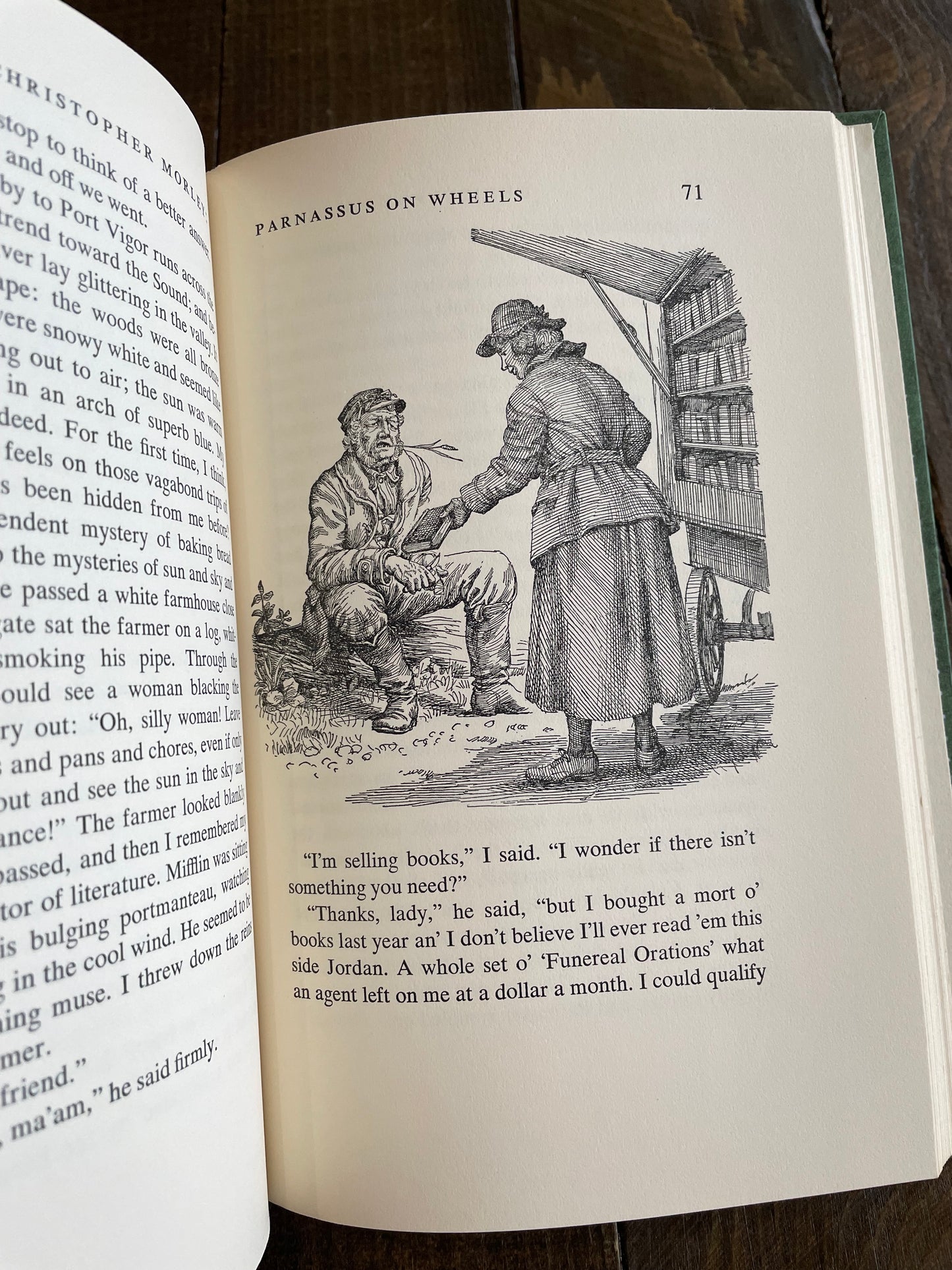 Parnassus On Wheels by Christopher Morley, 1955