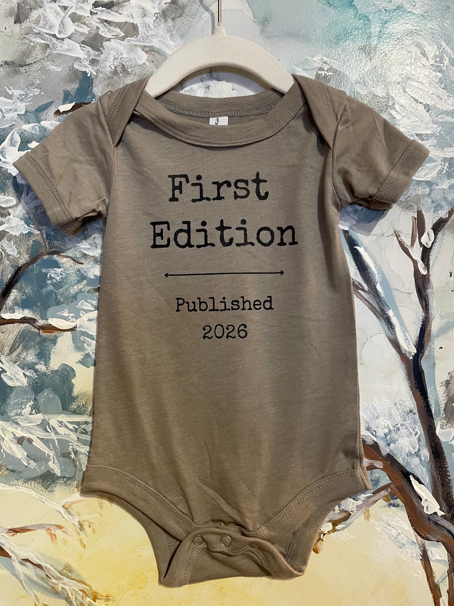 First Edition Onesie